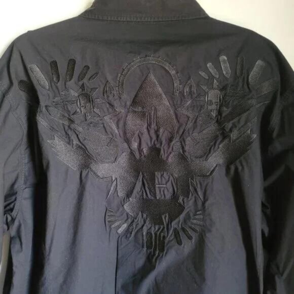 Artful Dodger Button Down Shirt Size 3XL Y2K - Picture 1 of 11